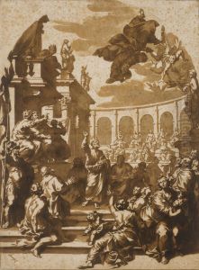 Simon Magus Rebuked By St. Peter