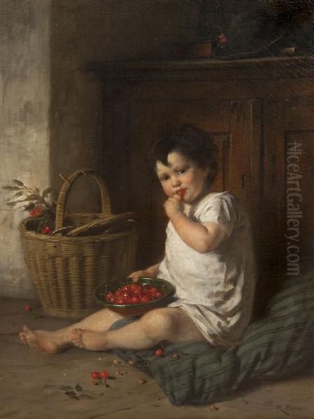 Eating Cherries - view 1