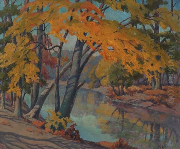 Autumn Stream - view 1
