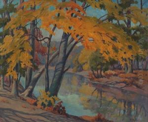 Autumn Stream by William H. Eppens