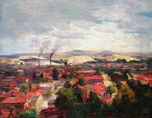 Vue De Jo'burg by Jehudo Epstein