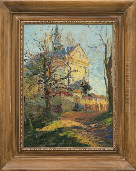 Autumn. Church View - view 1