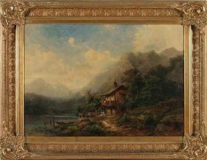 Alpenlandisches Gehoft Am See