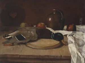 Still Life With Duck by Robert Erbe