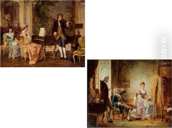 Musik (im Atelier Des Portraitmalers) - view 1