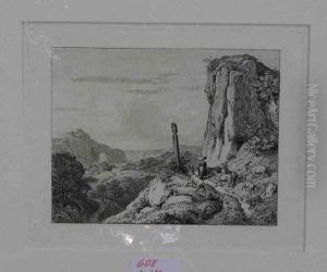 Die Bauerin Mit Der Ziegenherde by Johann Christoph Erhard