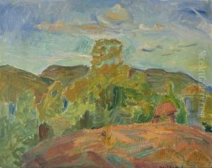 Sommerlandskap by Thorvald Erichsen