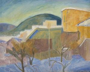 View Towardsbalbergkampen by Thorvald Erichsen