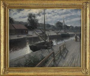 Flodlandskap by Johan Erik Ericson