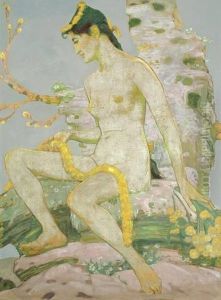 Allegorie Des Fruhlings by Fritz Erler