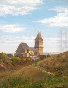 Motiv Aus Perchtoldsdorf by Marie Ertl