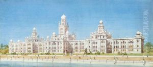Architect The Osmania General Hospital, Hyderabad by Vincent Jerome Esch