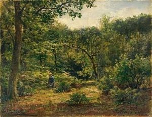 Landschaft Auf Vilm by Hermann Eschke