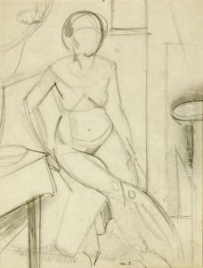 nu A La Toilette nu A La Toilette
