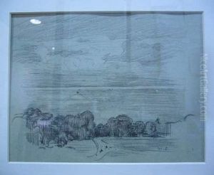 Paysage by Maurice Esmein