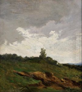 Paisaje Nublado by Juan Espina Y Capo