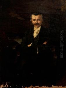 Portrait De Sir Lipton Toile Portrait De Sir Lipton Toile