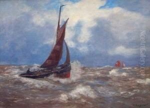 Segelboote Auf See by Alexander Essfeld