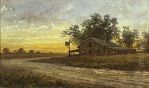 An Autumn Landscape by George Emerick Essig