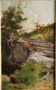 Paisaje De Campo by Enrique Estevan Y Vicente