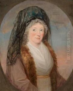 Bildnis Einer Dame by Augustin Esteve