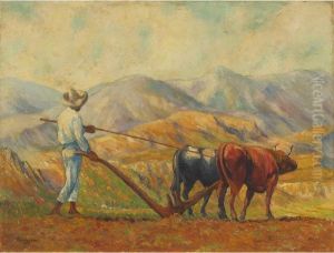 Plowing by George Estill