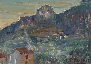 Paisaje Montanoso. by Ricardo J. Estivill De Llorach