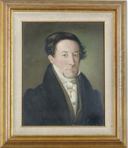 Portrait Of A Gentleman; And A Companion Portrait Of A Lady