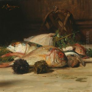 Still Life Withfish by Denis Etcheverry