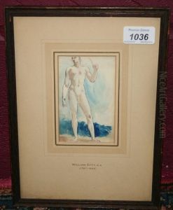 Male Nude by William Etty