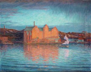 Saltsjokvarn, Varafton 1907 by Prince Eugen Of Sweden