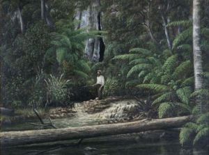 Forest Fisherman by Alfred William Eustace