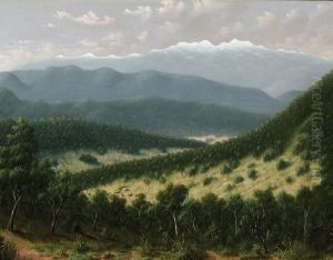 Alpine Landscape, Near Beechworth by A.W. Eustace