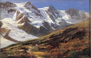 Paysage De Montagnes by Charles Fr. Eustache