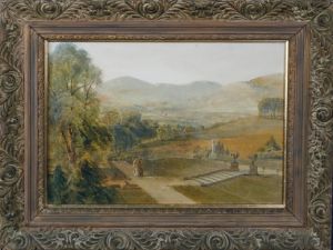 'parklands, North Wales' by Bernard Walter Evans