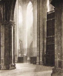 Height And Light In Bourges Cathedral by Frederick Henry Evans