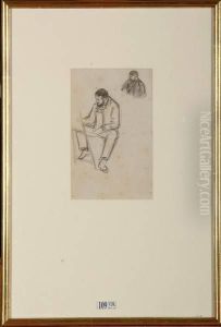 Dans L""atelier by Henri-Jacques Evenepoel
