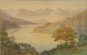 An Italian Lake Scene An Italian Lake Scene