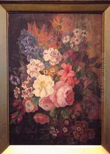 Floral Still Life by Adele Evrard