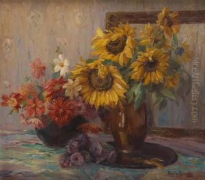 Composition Aux Tournesols by Paula Evrard