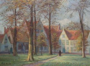 Binnentuin Van Begijnhof Binnentuin Van Begijnhof