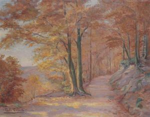 Autumnal Landscape by Paula Evrard