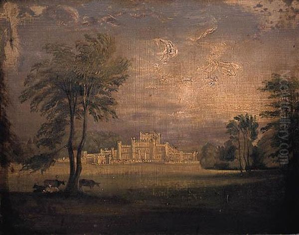Louther Castle - view 1