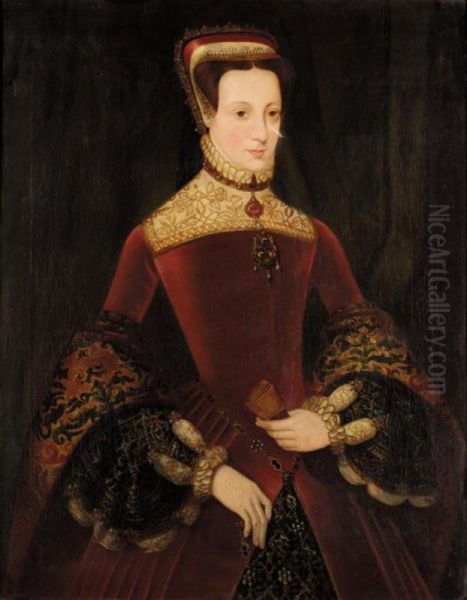 Portrait Of Mary Queen Of Scots - view 1