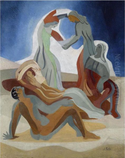 Dancers On A Beach - view 1