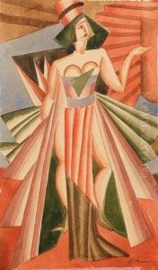 Projet De Costume Pour Salome by Alexandra Alexandrov Exter