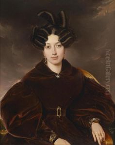 Portrait Of A Lady by Franz Eybl