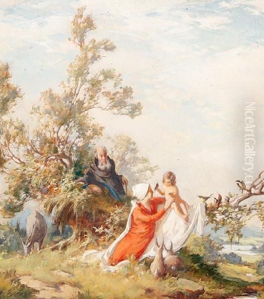Rest On The Flight To Egypt - view 1
