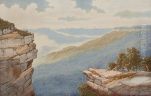 South Head, Sydney; And, The Blue Mountains by Gladstone Eyre