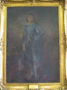 The Blue Boy, After Gainsborough Oil On Canvas 127cm X 87cm by Emily Eyres